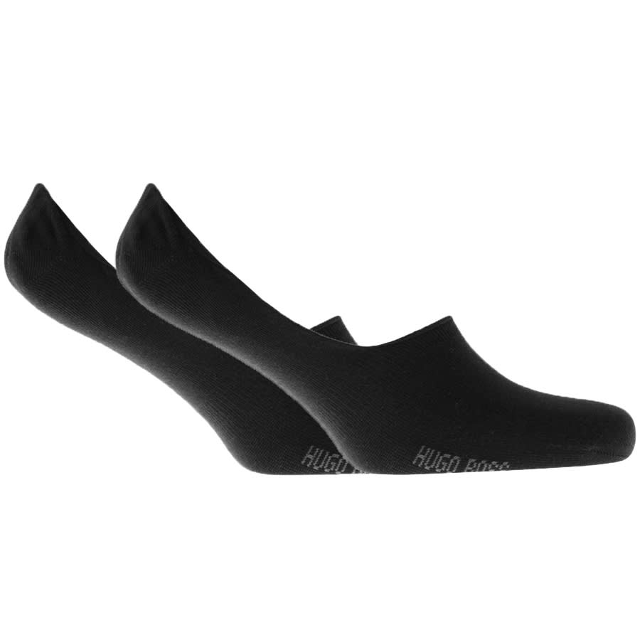 Alternative Image for ProductHUGO 2 Pack Liner Socks Black1